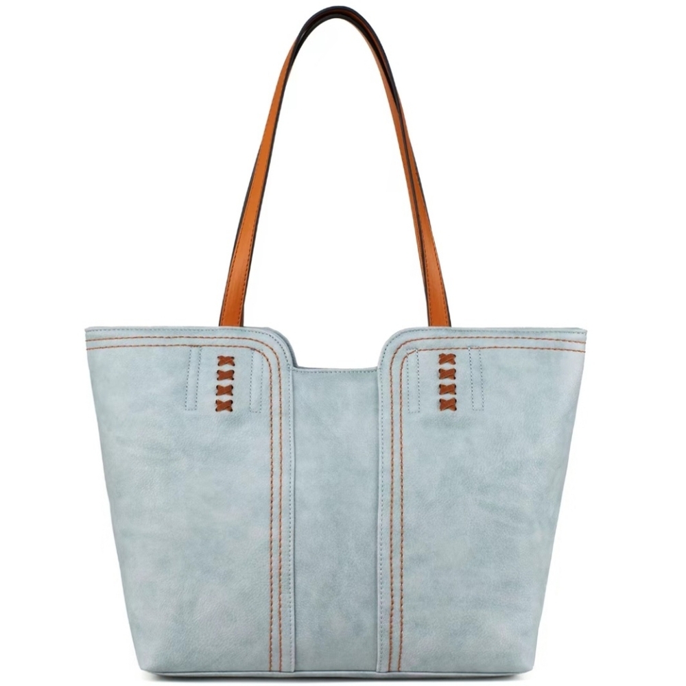 Montana West Vintage Shoulder Bag - Blue